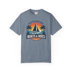 Boats & Hoes Vintage Sailboat Tee