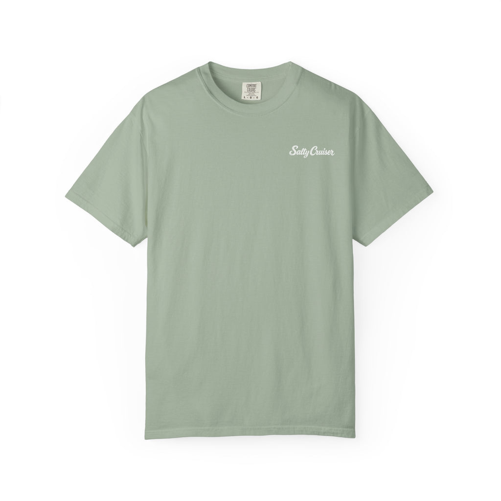 Salty Cruiser Coastal Palm Front and Back Tee