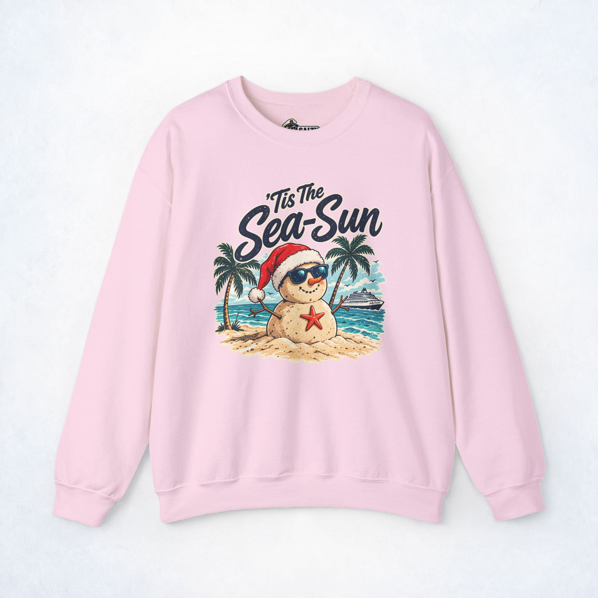 ’Tis the Sea-Sun Christmas Cruise Sweatshirt
