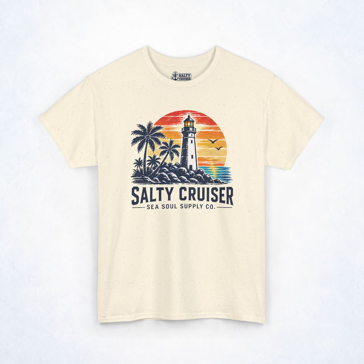 Salty Cruiser Sea Soul Supply Co. Lighthouse Tee