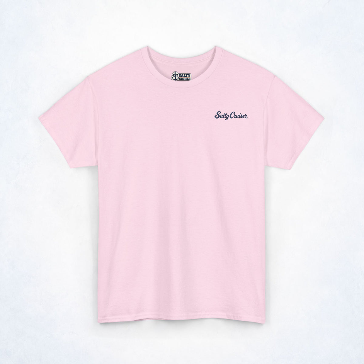 Salty Cruiser Tropical Pier Front and Back Tee