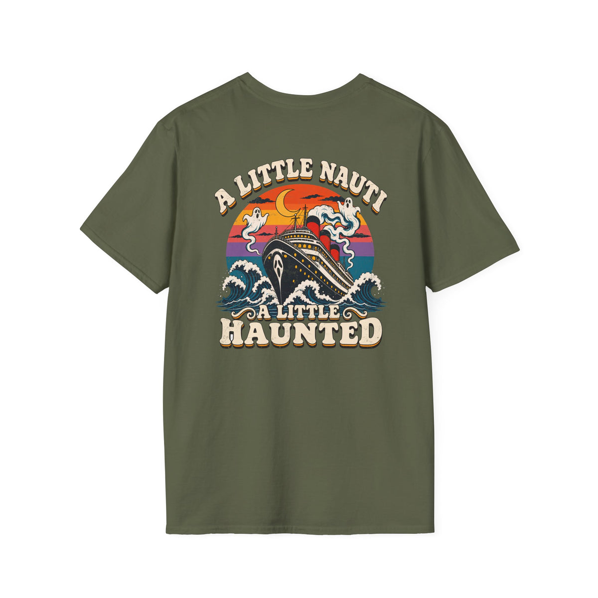 A Little Nauti A Little Haunted, Front and Back