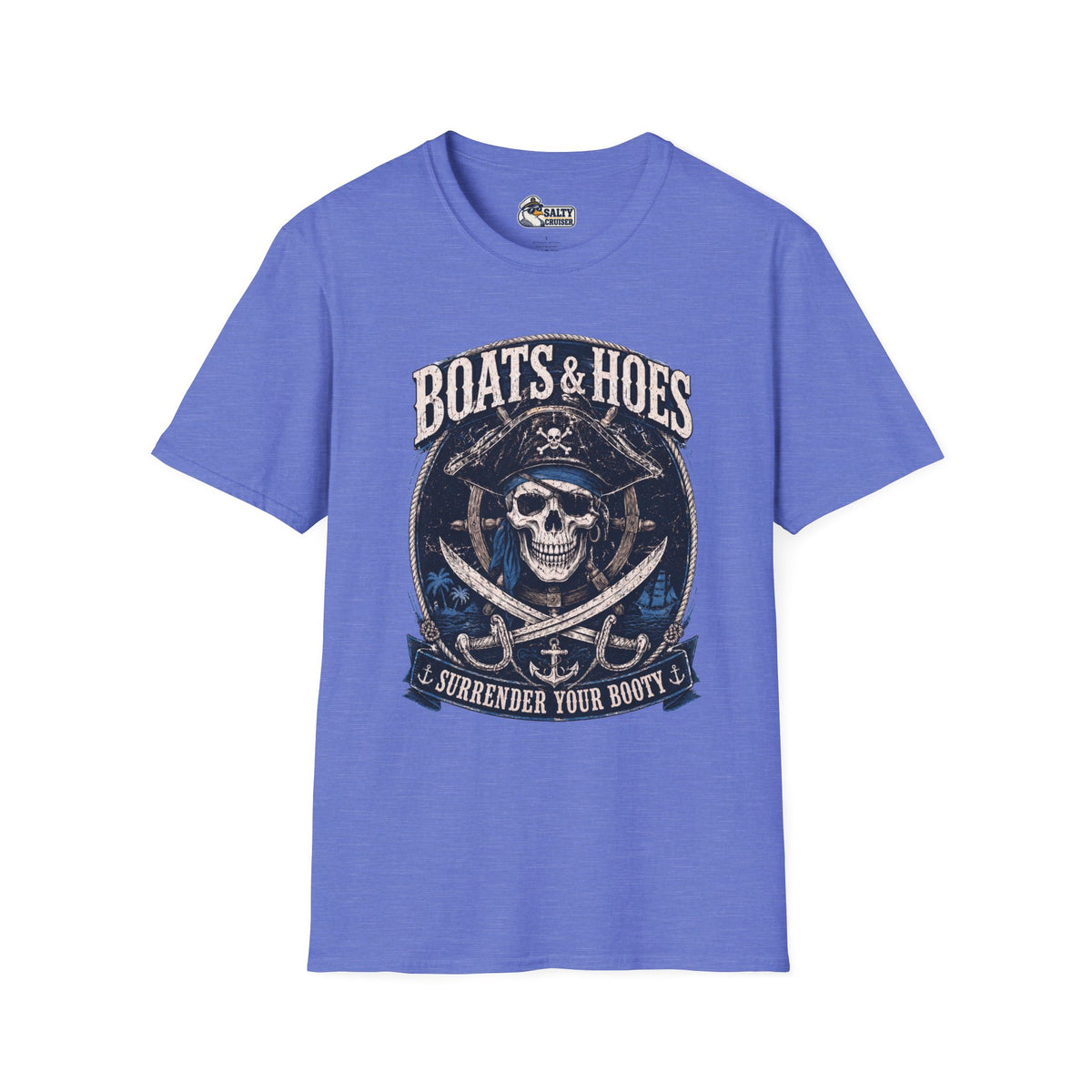 Boats and Hoes Pirate Tee