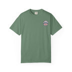 Boats & Hoes Vintage Nautical Badge Front and Back Tee