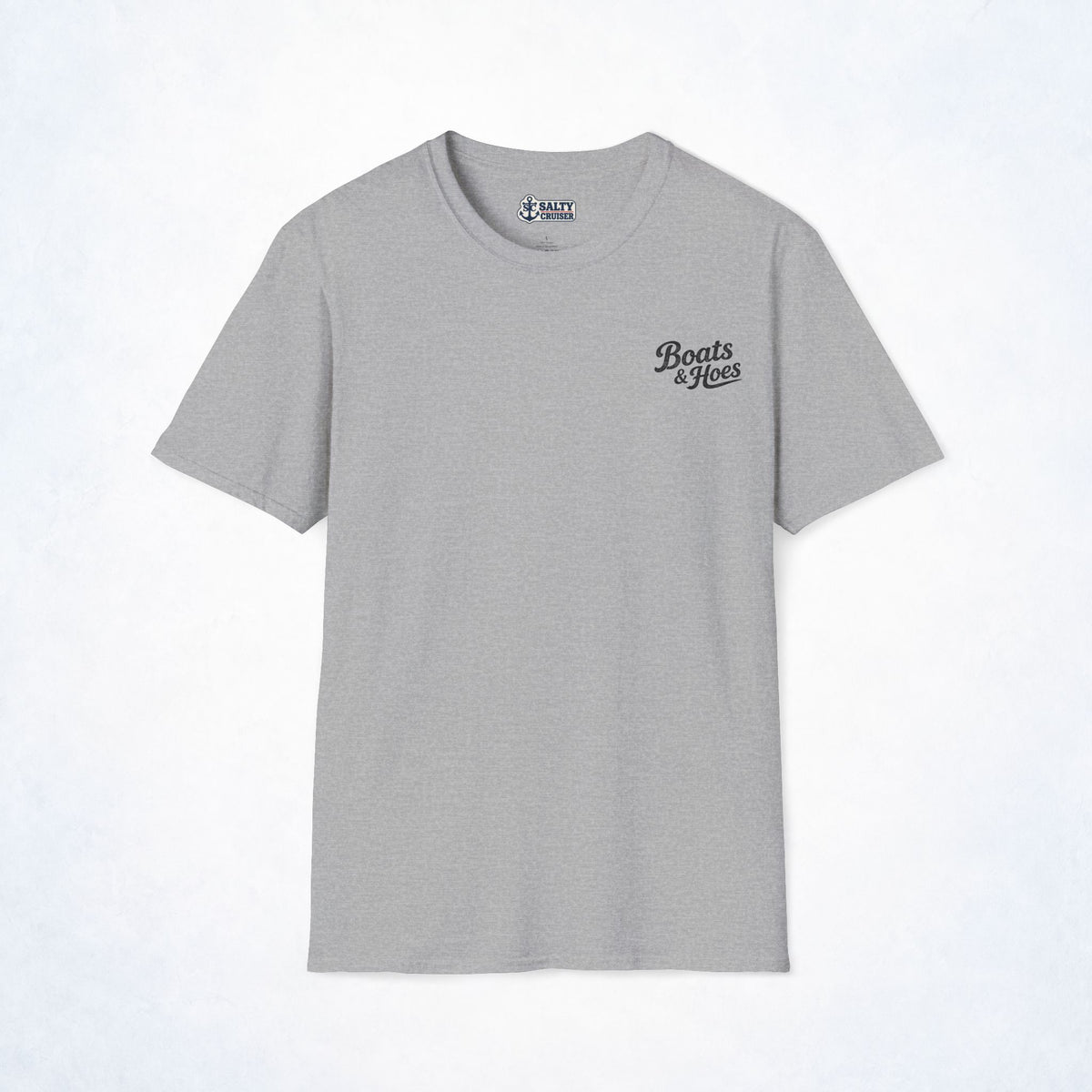 Boats & Hoes Carnival Wine Mixer Front and Back Tee