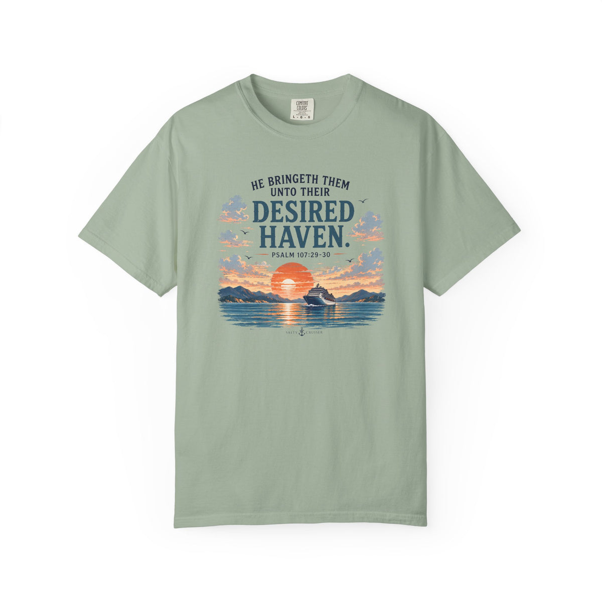 Desired Haven, Psalm 107:29–30