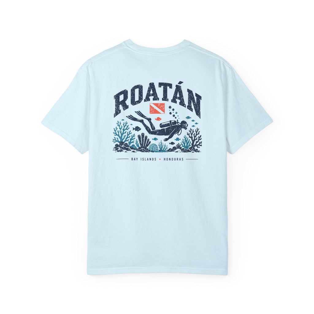 Roatán Scuba Diving Front and Back Tee