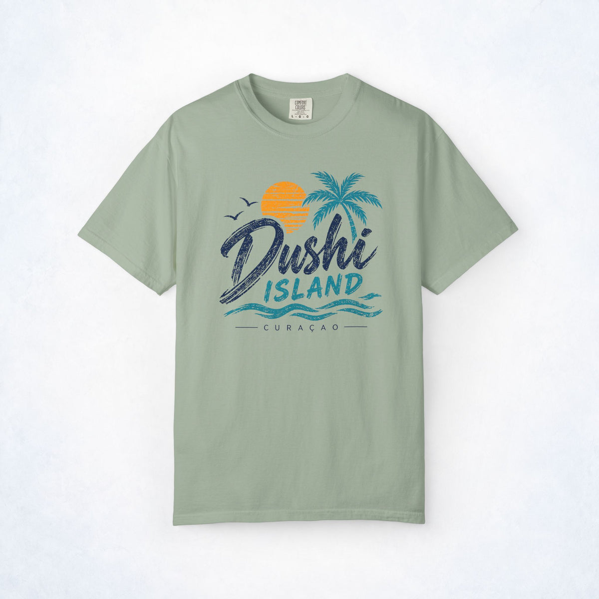 Dushi Island Curaçao Retro Cruise Tee