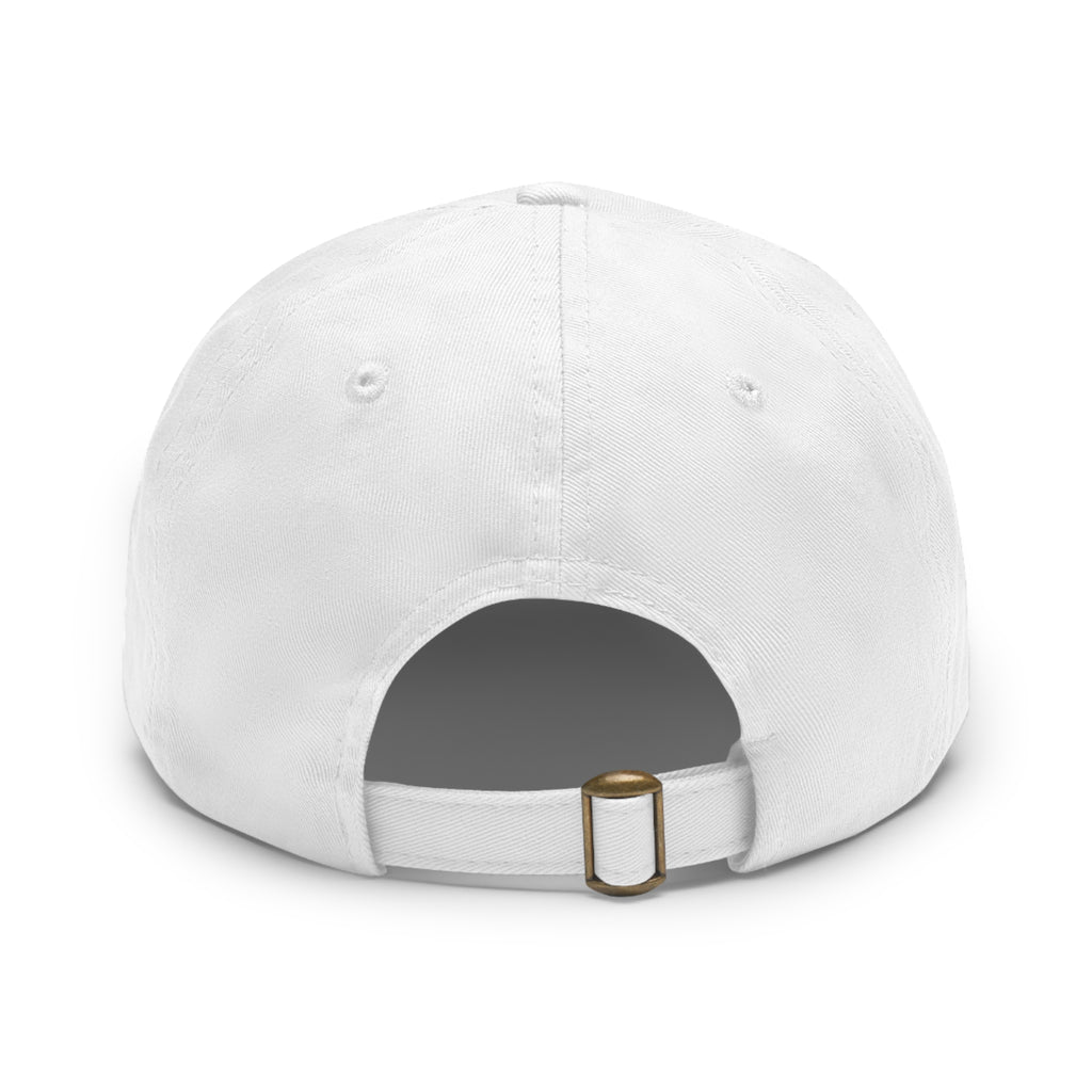 Costa Maya Caribbean Coast Leather Patch Dad Hat