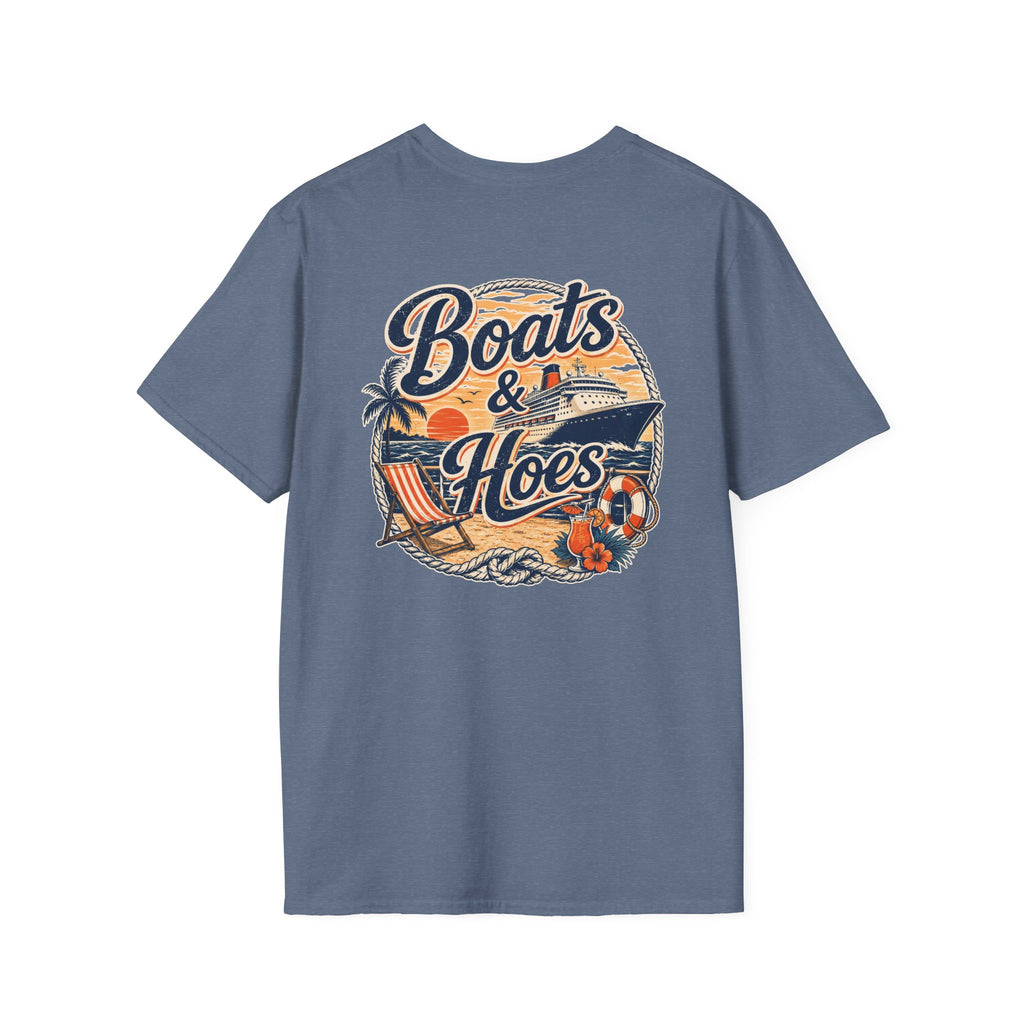 Boats and Hoes Tropical Cruise Tee