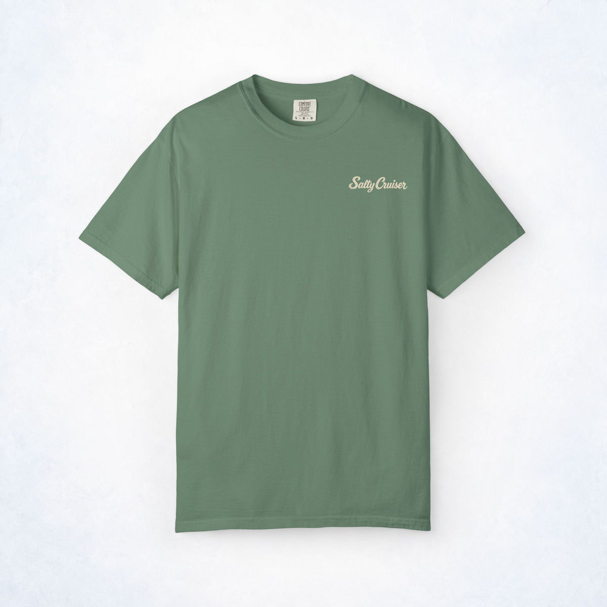 Psalm 104:24-25 There Is the Sea Christian Cruise Front & Back Tee