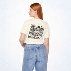 Beaches & Hoes Tropical Front & Back Tee