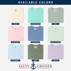 Salty Cruiser Retro Sunset Cruise Tee