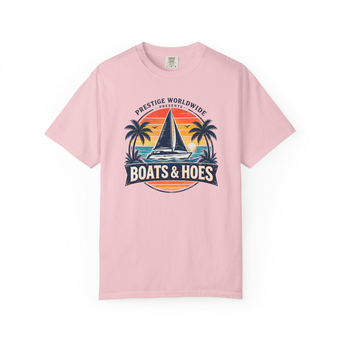 Boats & Hoes Vintage Sailboat Tee