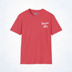 Beaches & Hoes Retro Sunset Front & Back Tee