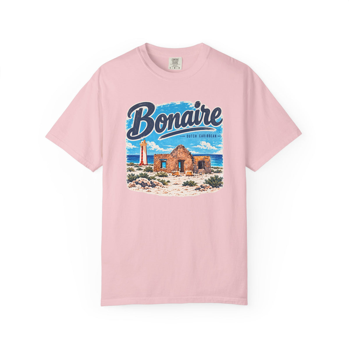Bonaire Dutch Caribbean Lighthouse Ruins Tee