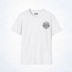 Boats and Hoes Badge Front & Back Print Tee