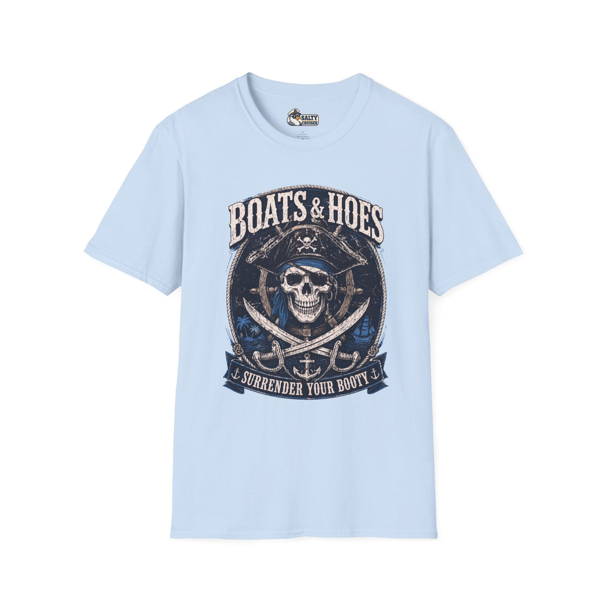 Boats and Hoes Pirate Tee