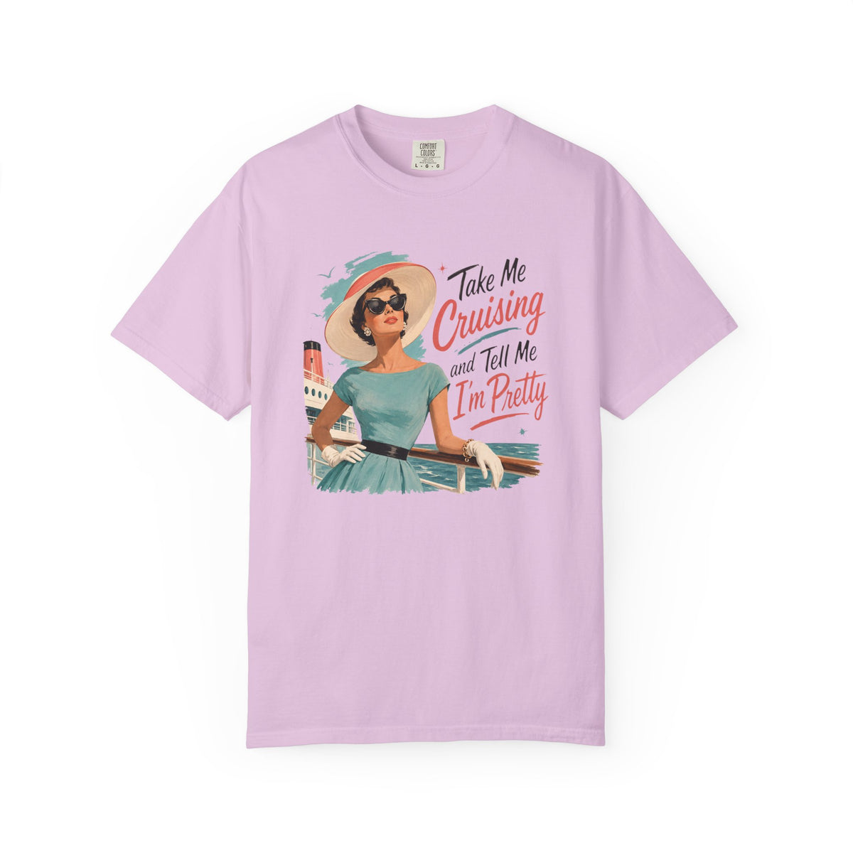 Take Me Cruising and Tell Me I'm Pretty Vintage Poster Tee
