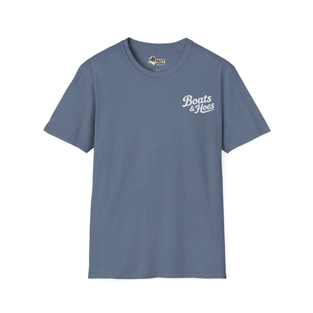 Boats and Hoes Speedboat Front and Back Tee