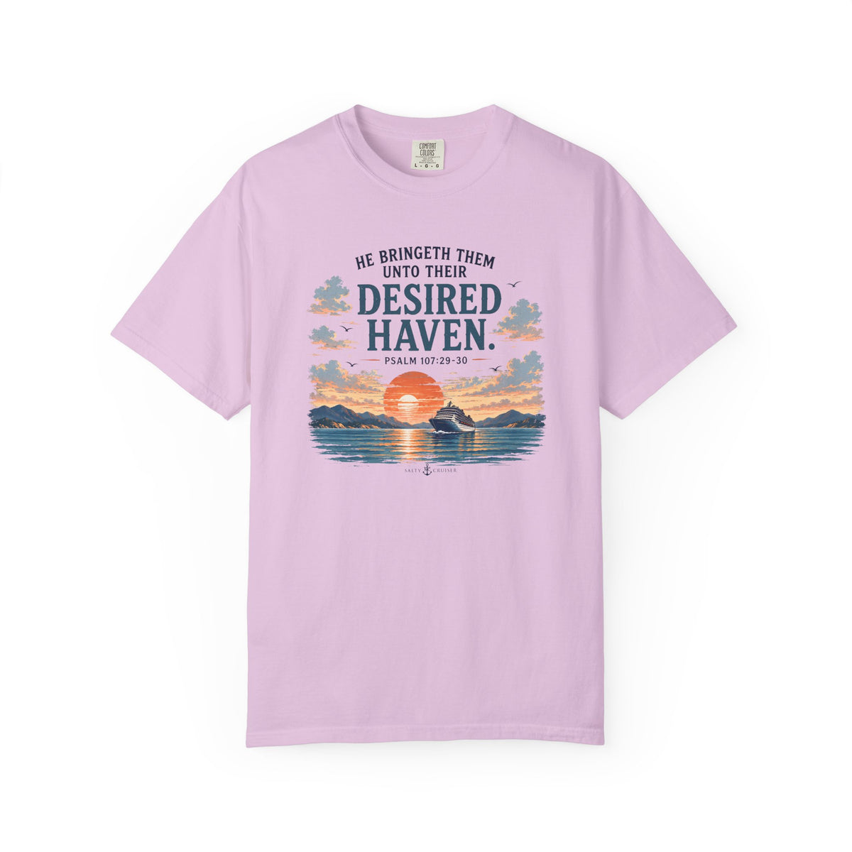 Desired Haven, Psalm 107:29–30