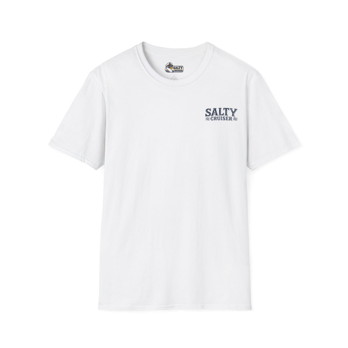 All Aboard Means All Aboard Pier Runner Front and Back Cruise Tee