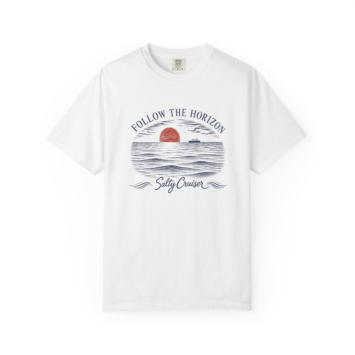 Follow the Horizon Coastal Cruise Tee