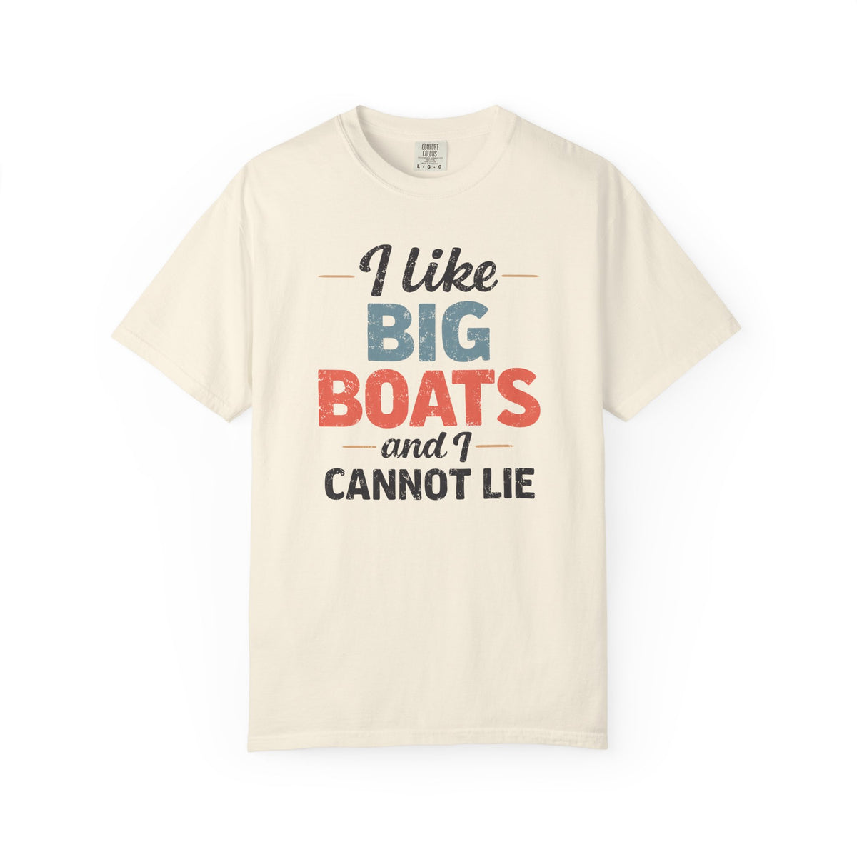 I Like Big Boats and I Cannot Lie Retro Cruise Tee