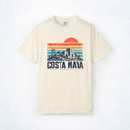 Costa Maya Mexico Ruins Retro Cruise Tee