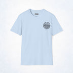Boats and Hoes Badge Front & Back Print Tee