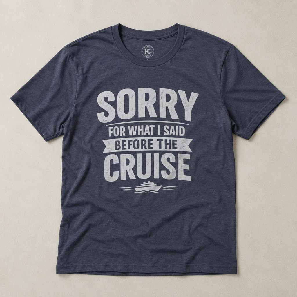 Sorry for What I Said Before the Cruise Tee