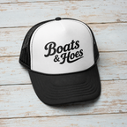 Boats and Hoes Retro Foam Trucker Hat