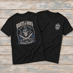 Boats and Hoes Pirate Front and Back Cruise Tee