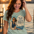 Talk Salty to Me Vintage Poster Cruise Tee
