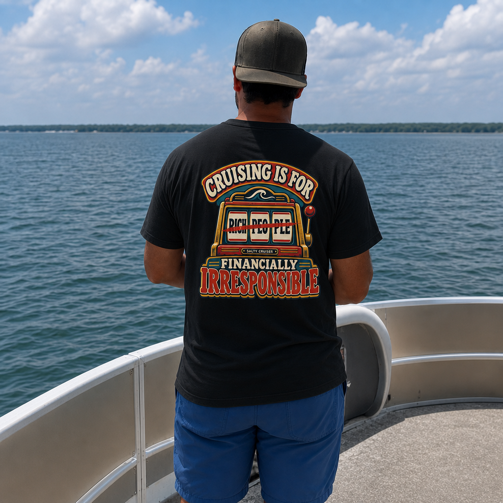 Cruising Is for Financially Irresponsible Front and Back Tee