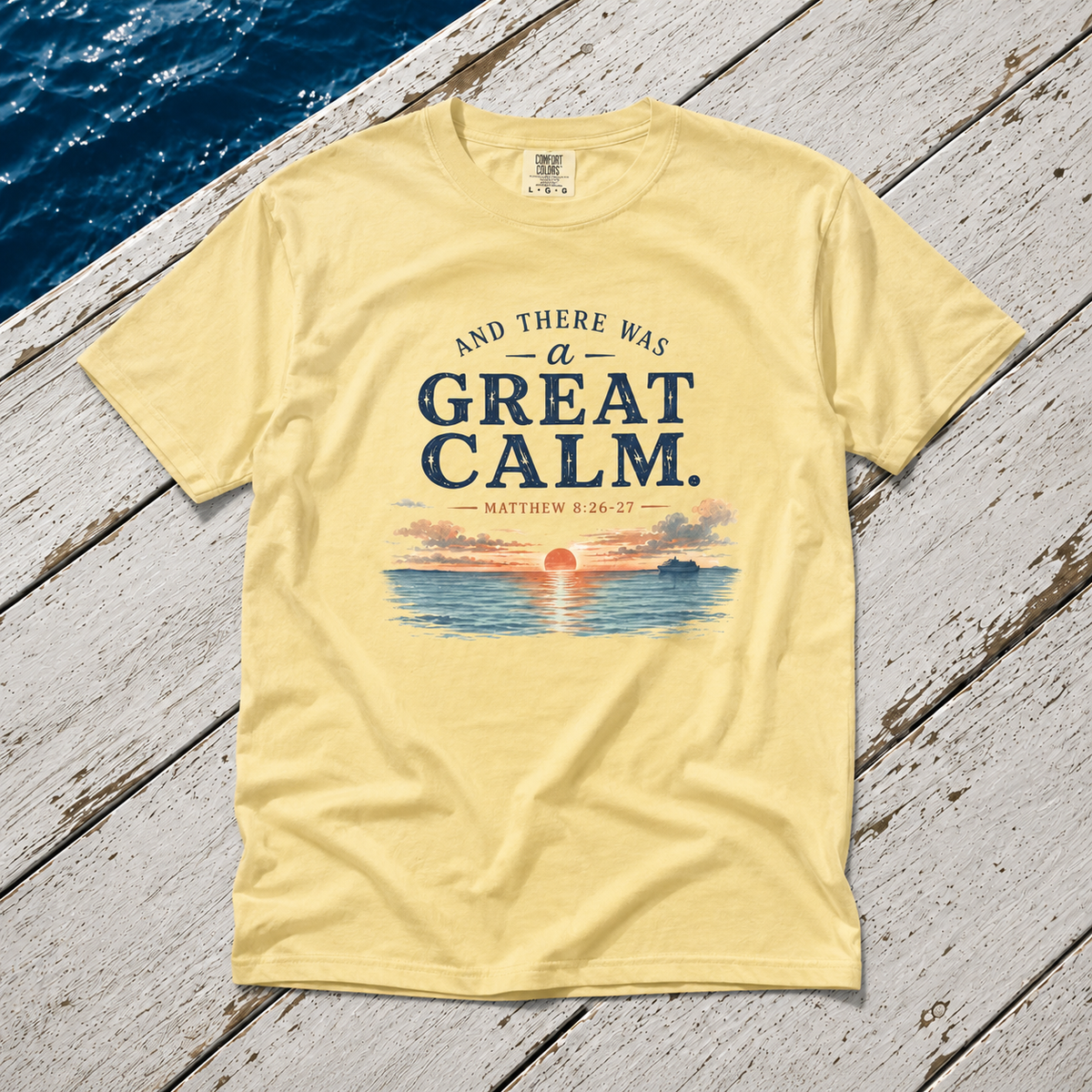And There Was a Great Calm, Matthew 8:26-27