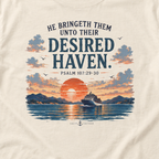 Desired Haven, Psalm 107:29–30