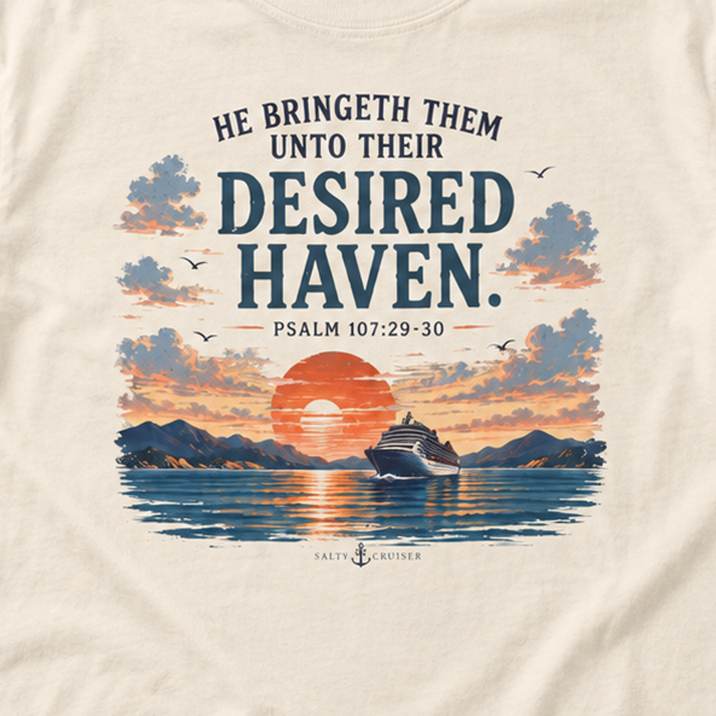 Desired Haven, Psalm 107:29–30