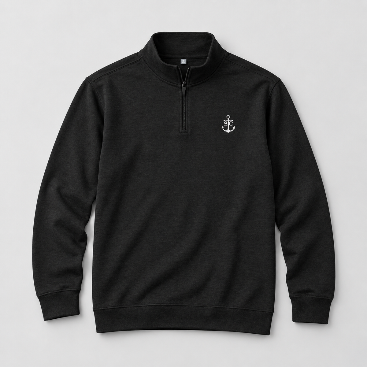 Salty Cruiser Embroidered Quarter-Zip Fleece