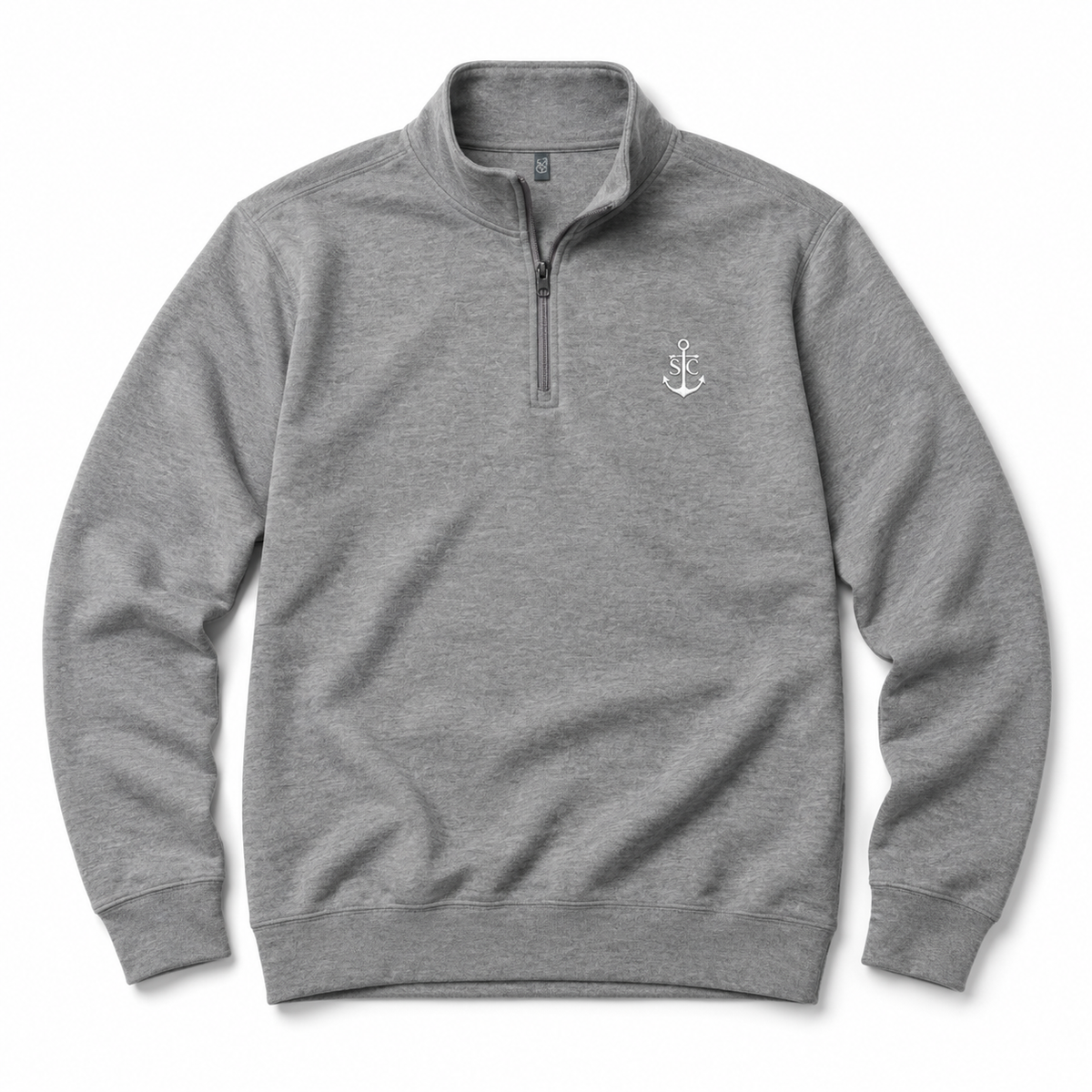 Salty Cruiser Embroidered Quarter-Zip Fleece