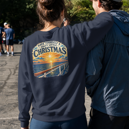 Have Yourself a Salty Little Christmas Crewneck Sweatshirt