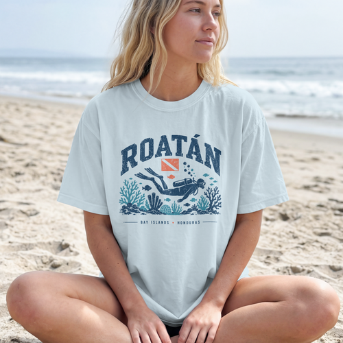 Roatán Bay Islands Scuba Diving Tee