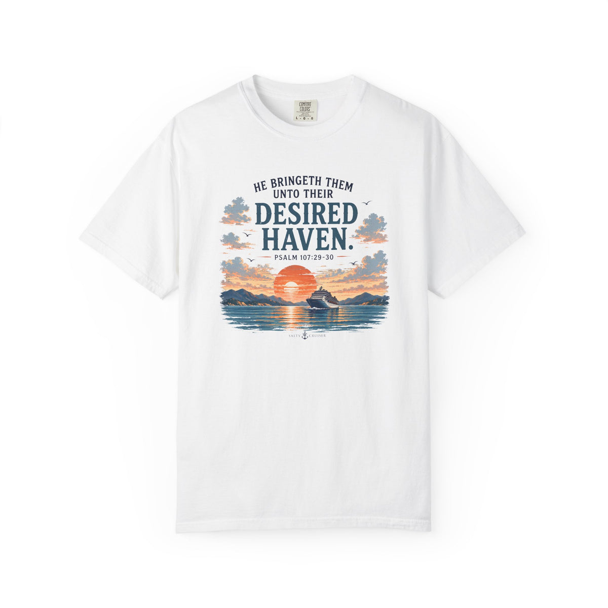 Desired Haven, Psalm 107:29–30