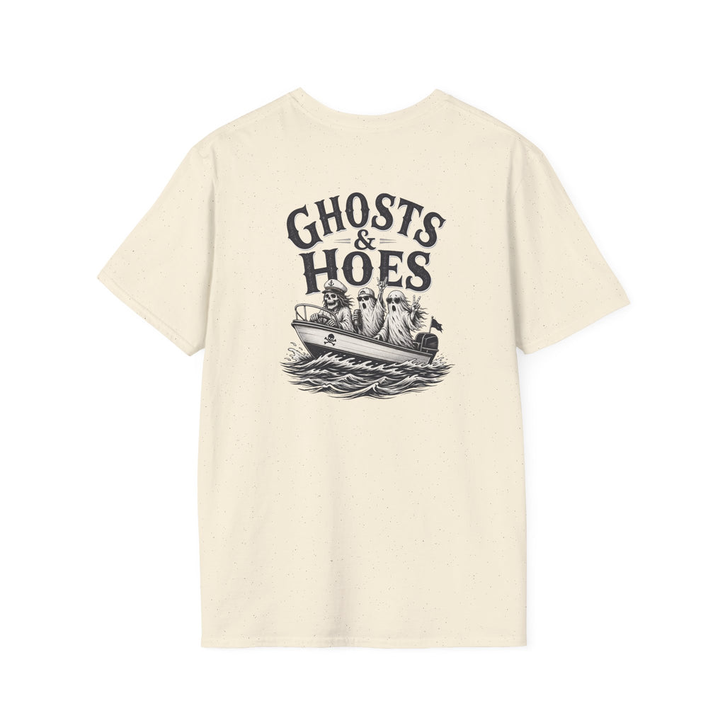 Ghosts & Hoes Speedboat Front and Back Tee