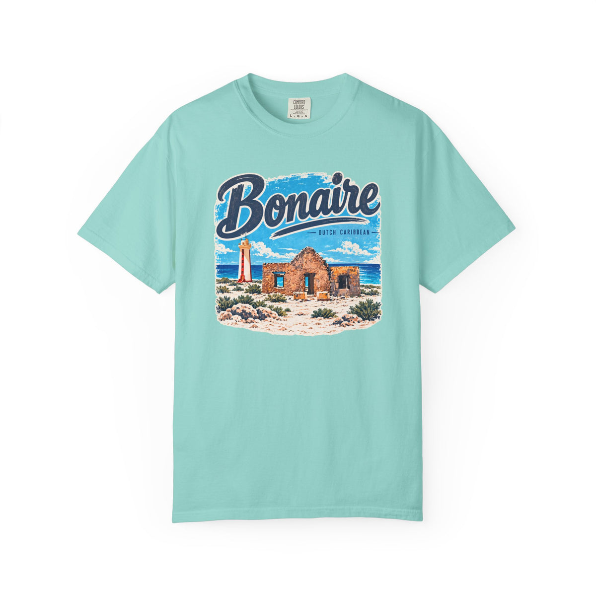 Bonaire Dutch Caribbean Lighthouse Ruins Tee