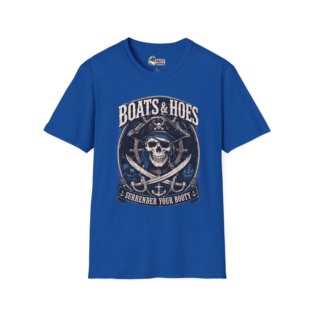 Boats and Hoes Pirate Tee