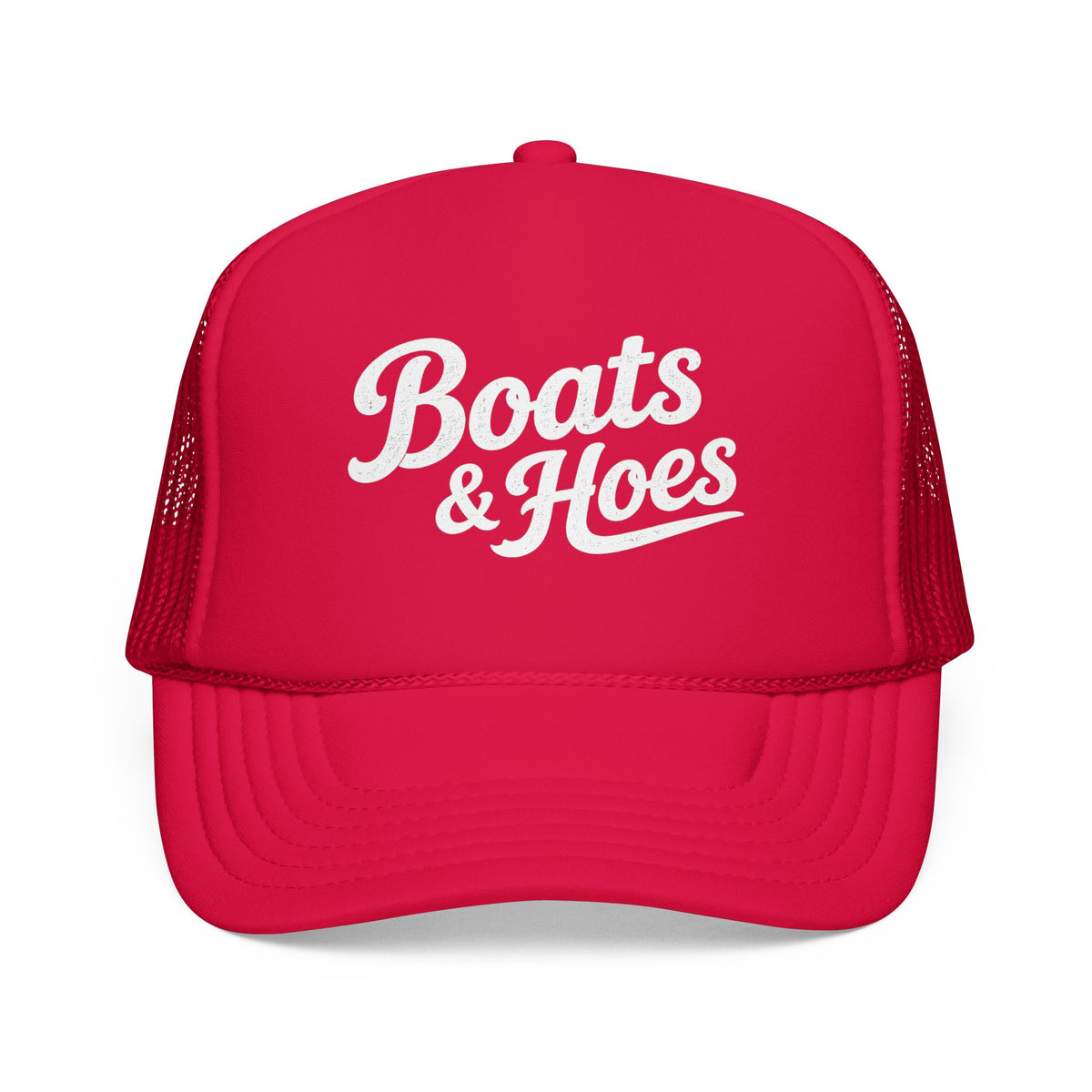 Boats and Hoes Retro Foam Trucker Hat