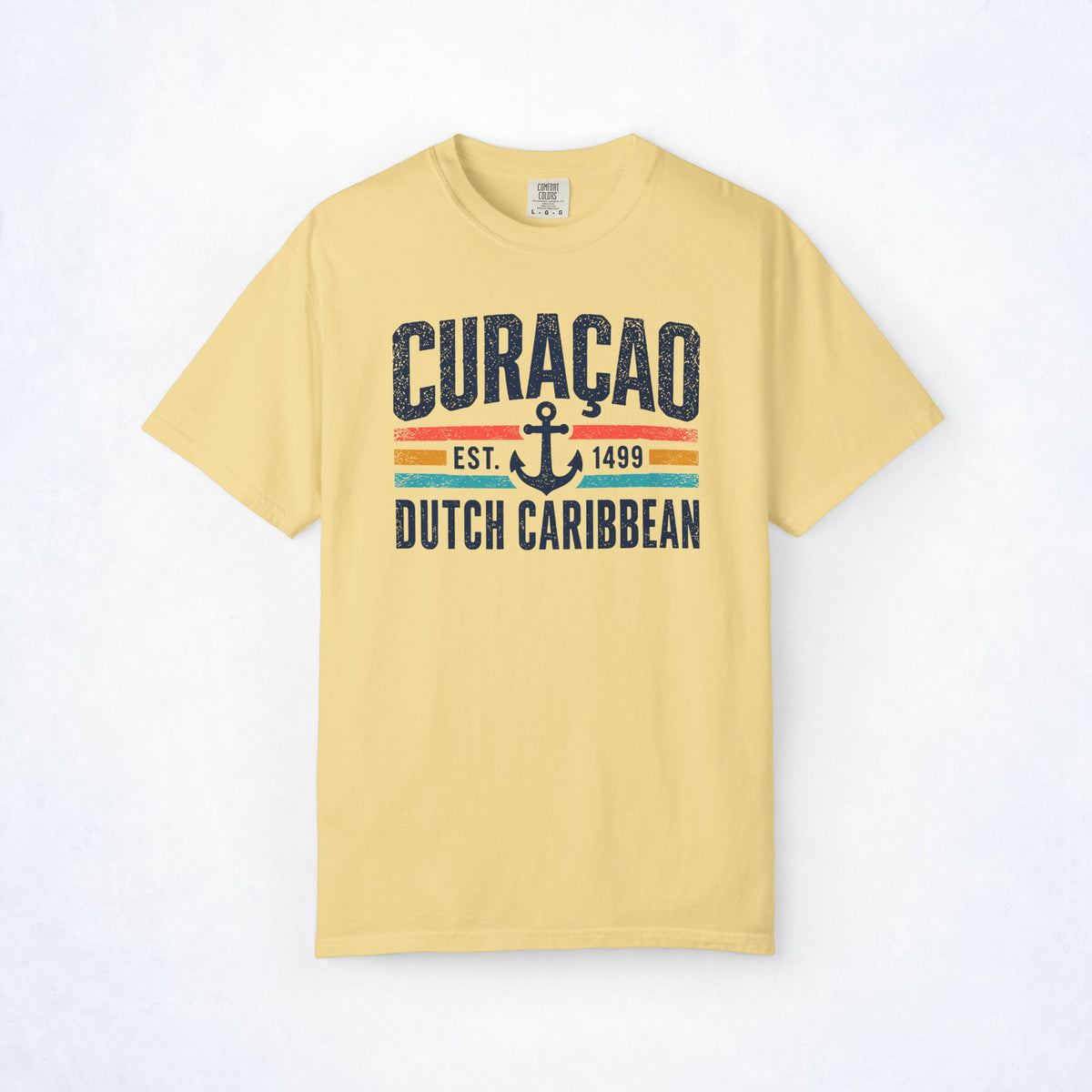 Curaçao Dutch Caribbean Established 1499 Tee