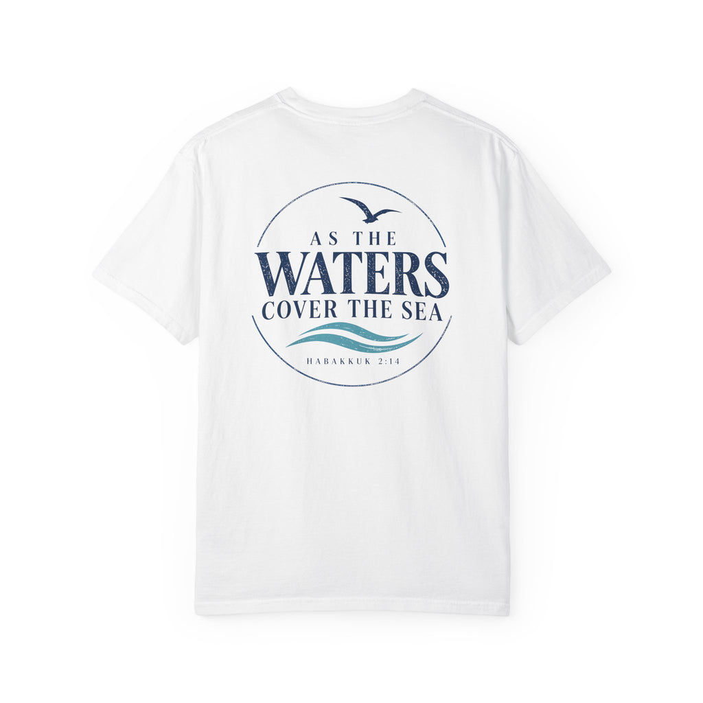 As the Waters Cover the Sea, Habakkuk 2:14, Front and Back