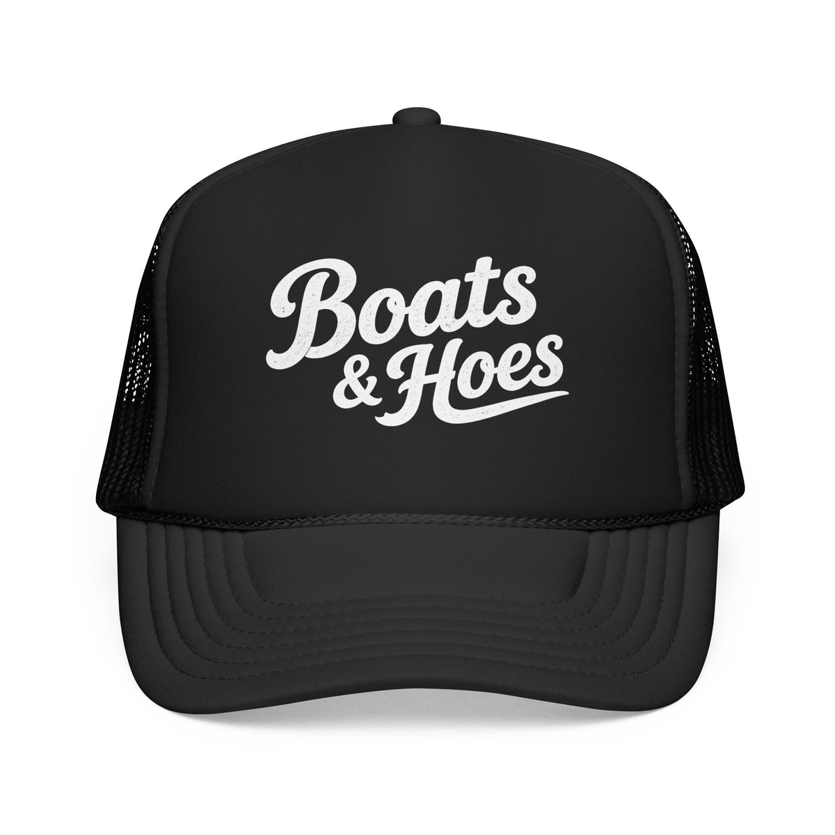 Boats and Hoes Retro Foam Trucker Hat
